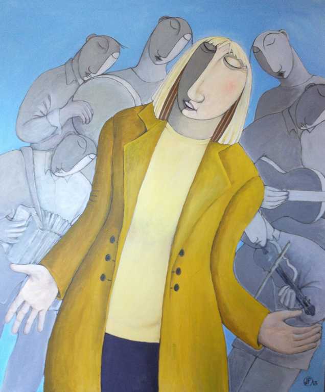 painting of Maddy Prior